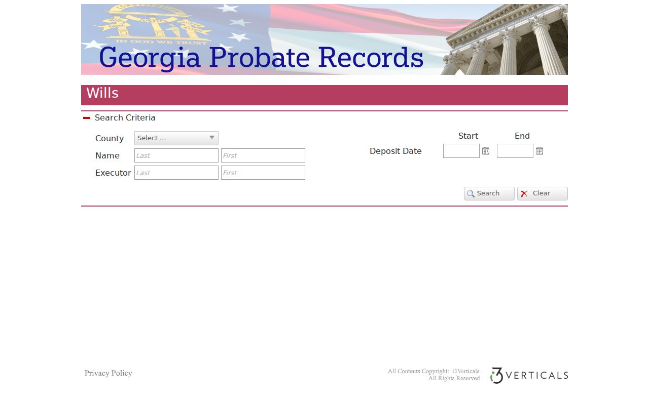 Crawford County traffic court records Probate will search fields and date range